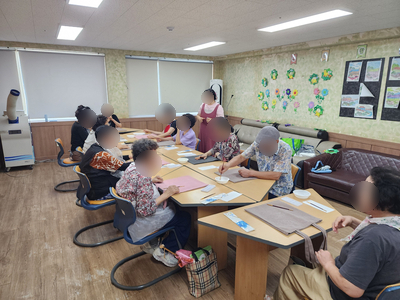 9월 통합돌봄사업 돌봄건강교실(공예)